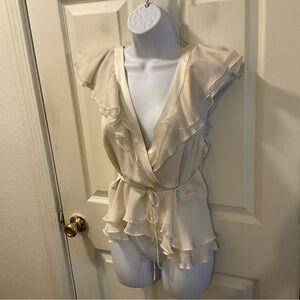 Alvin Valley Elegant White Blouse